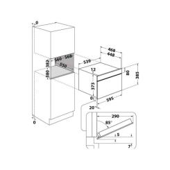 Микроволновая печь Whirlpool WMD6O4TB Фото 6