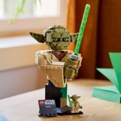 Конструктор LEGO Star Wars Бюст Йоды Фото 10