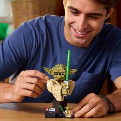Конструктор LEGO Star Wars Бюст Йоды Фото 8