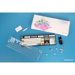 Клавиатура Varmilo APT108 CMYK C-TK Red Wireless White Led UA Фото 2