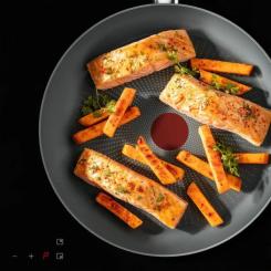 Сковорода Tefal Halo EUCALYPTUS, 24см, алюміній, бакеліт, сірий Фото 5