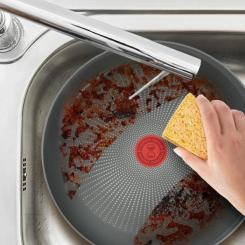 Сковорода Tefal Halo EUCALYPTUS, 24см, алюміній, бакеліт, сірий Фото 6