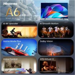 Телевизор Hisense 43A6S Фото 1