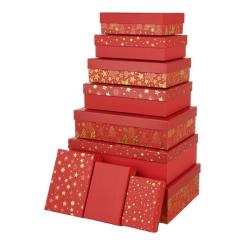 Подарочная коробка Buromax 10 шт 1в1 тиснение фольгой Фото