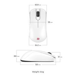 Мышка Zowie S2DW Wireless White Фото 6