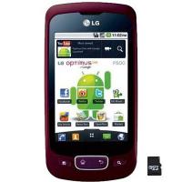 Мобильный телефон LG P500 (Optimus One) Metallic Wine Фото
