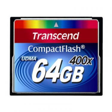 Карта памяти Transcend 64Gb Compact Flash 400x Фото