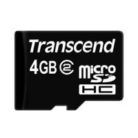 Карта памяти Transcend 4Gb microSDHC class 2 Фото