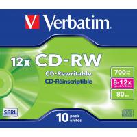 Диск CD Verbatim 700Mb 8-12x Hi Speed Jewel Case 10 Фото