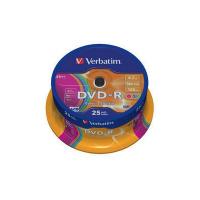 Диск DVD Verbatim 4.7Gb 16X Spindle Wrap box 25шт Фото