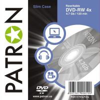 Диск DVD Patron 4.7Gb 4x Slim box 10шт Фото