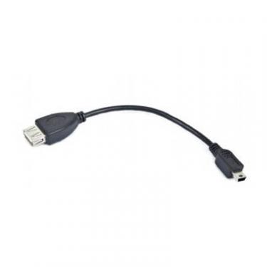 Дата кабель Cablexpert OTG USB 2.0 AF to Mini 5P 0.15m Фото
