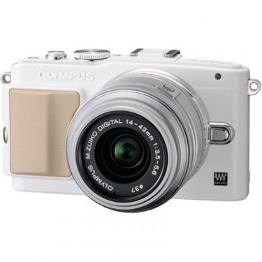 Цифровой фотоаппарат Olympus PEN E-PL5 14-42 mm Flash Air white/silver Фото