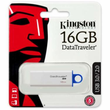 USB флеш накопитель Kingston 16Gb DataTraveler Generation 4 Фото 2