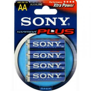 Батарейка Sony LR06 SONY Stamina Plus * 4 Фото