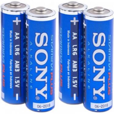 Батарейка Sony LR06 SONY Stamina Plus * 4 Фото 1