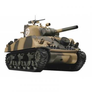 Танк VSTank PRO US M4A3 Sherman 1:24 HT IR (Desert RTR Version Фото 1