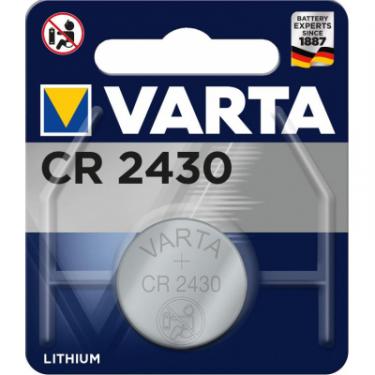 Батарейка Varta CR 2430 Lithium * 1 Фото
