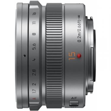 Объектив Panasonic Lumix G 15mm f/1.7 Leica Silver Фото 2