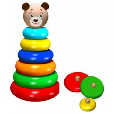 Развивающая игрушка WoodyLand Медвежонок Фото