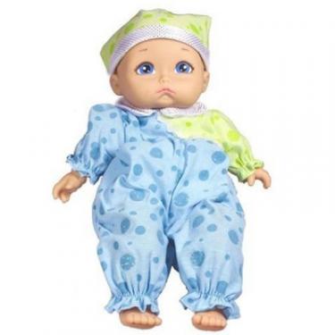 Пупс Funville Baby Bundlz в голубом костюме с плачущим лицом Фото