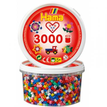 Набор для творчества Hama цветные бусины, 3.000 шт., 10 цветов Фото