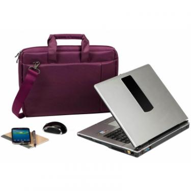 Сумка для ноутбука RivaCase 15.6" 8231 Purple Фото 6