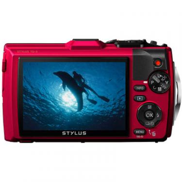 Цифровой фотоаппарат Olympus TG-3 Red Фото 1