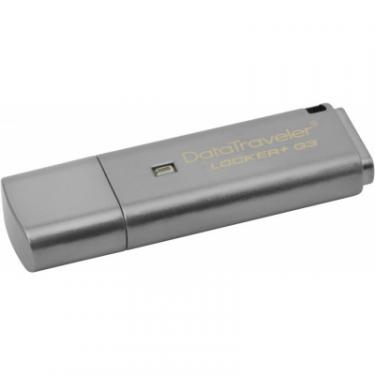 USB флеш накопитель Kingston 8GB DataTraveler Locker+ G3 USB 3.0 Фото 2