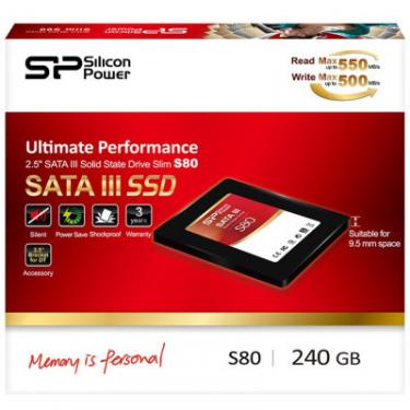 Накопитель SSD Silicon Power 2.5" 240GB Фото 2