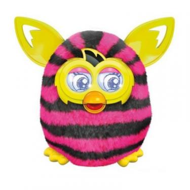 Интерактивная игрушка Furby Boom Теплая волна, розово-черная полоска Фото