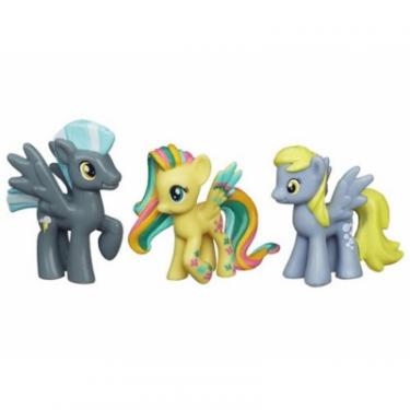 Игровой набор Hasbro Мини коллекция пони Fluttershy, Thunderlane и Derp Фото 1