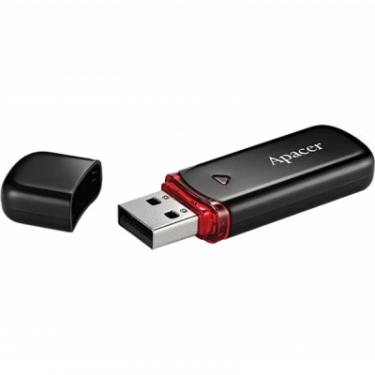USB флеш накопитель Apacer 16GB AH333 black USB 2.0 Фото 2
