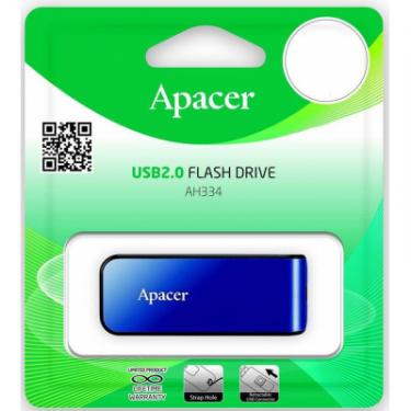 USB флеш накопитель Apacer 16GB AH334 blue USB 2.0 Фото 5