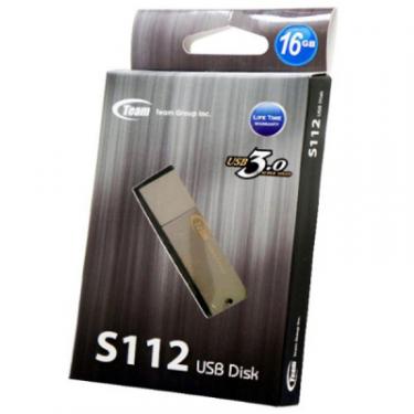 USB флеш накопитель Team 16GB S112 Black USB 3.0 Фото 4