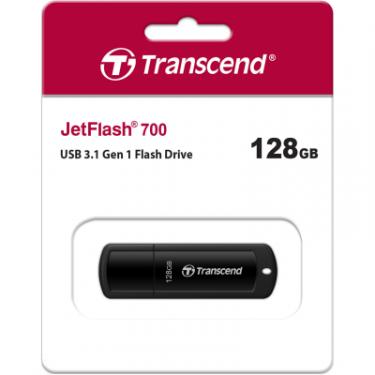 USB флеш накопитель Transcend 128GB JetFlash 700 USB 3.0 Фото 2