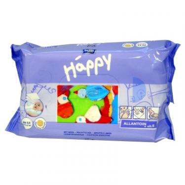 Детские влажные салфетки Bella Baby Happy с витамином Е для ухода за кожей младен Фото