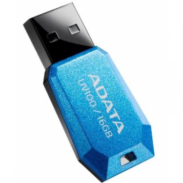 USB флеш накопитель ADATA 16Gb UV100 Blue USB 2.0 Фото 1