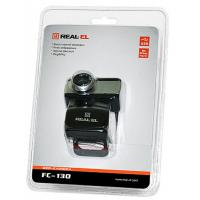 Веб-камера REAL-EL FC-130, black-grey Фото 2