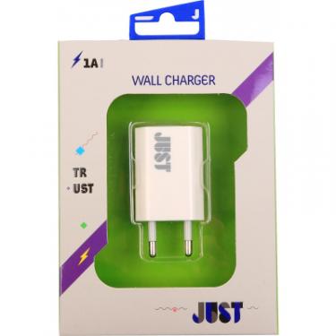Зарядное устройство Just Trust USB Wall Charger (1A/5W, 1*USB) Фото 2