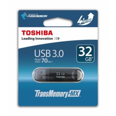 USB флеш накопитель Toshiba 32GB Suzaku Black USB 3.0 Фото 1