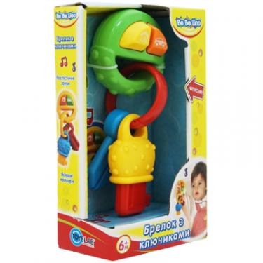 Развивающая игрушка BeBeLino Брелок с ключиками зеленый Фото