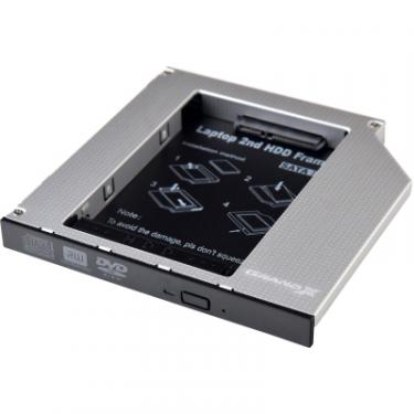 Фрейм-переходник Grand-X HDD 2.5'' to notebook 12.7 mm ODD SATA3 Фото