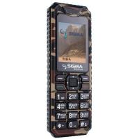 Мобильный телефон Sigma X-style 11 Dual Sim Coffee Camouflage Фото 3