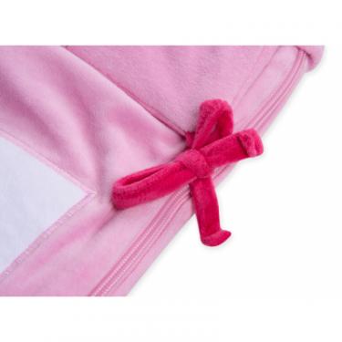 Спальный конверт Luvena Fortuna розовый многофункциональный с рисунком слоненка Фото 5