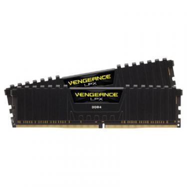 Модуль памяти для компьютера Corsair DDR4 16GB (2x8GB) 2400 MHz Vengeance LPX Black Фото 1