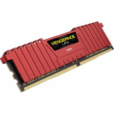 Модуль памяти для компьютера Corsair DDR4 8GB 2666 MHz Vengeance LPX Red Фото 1
