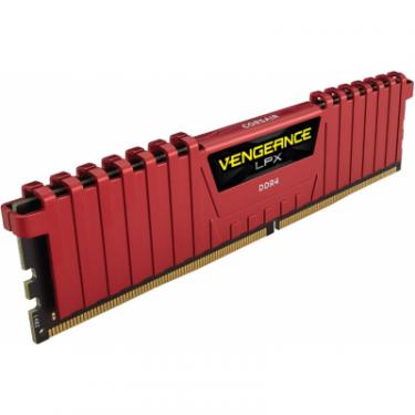 Модуль памяти для компьютера Corsair DDR4 8GB 2666 MHz Vengeance LPX Red Фото 2