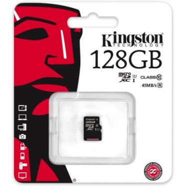 Карта памяти Kingston 128GB microSDXC Class 10 UHS| Фото 1