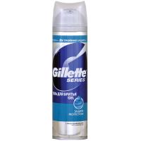 Гель для бритья Gillette Blue Защита с миндальным маслом 200 мл Фото